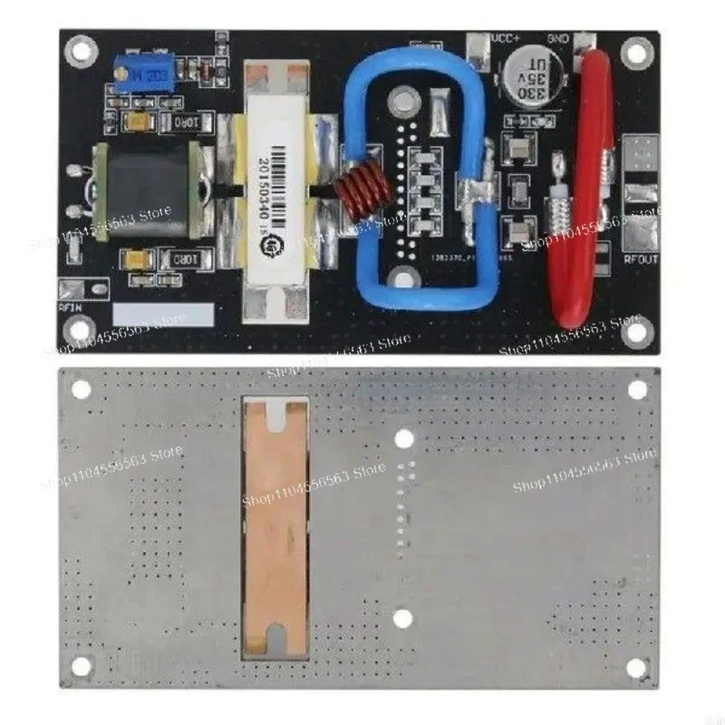 

ABAB For FM Transmitter Radio Compatible 300W 75Mhz-120Mhz RF Power Amplifier Board 27V Input 17-18A Working Current