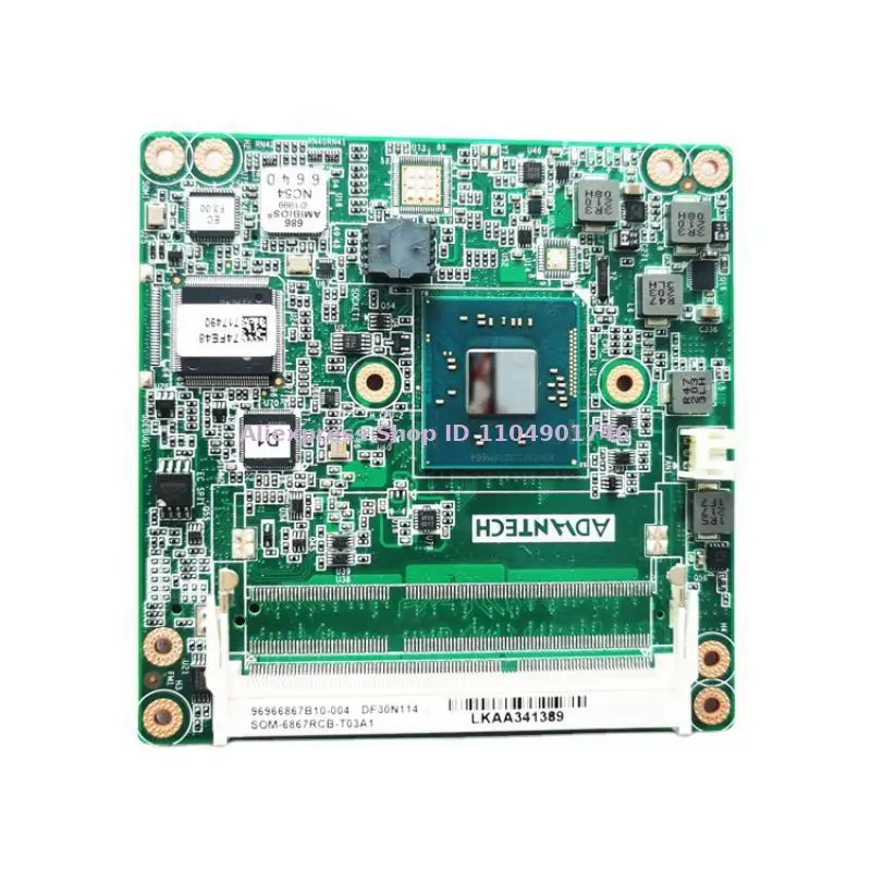 Applicable to ADVANTECH SOM-6867 Rev.A1 SOM-6867RCB-T03A1 MADE in CHINA Industrial Motherboard Main Inventory 100% testing work