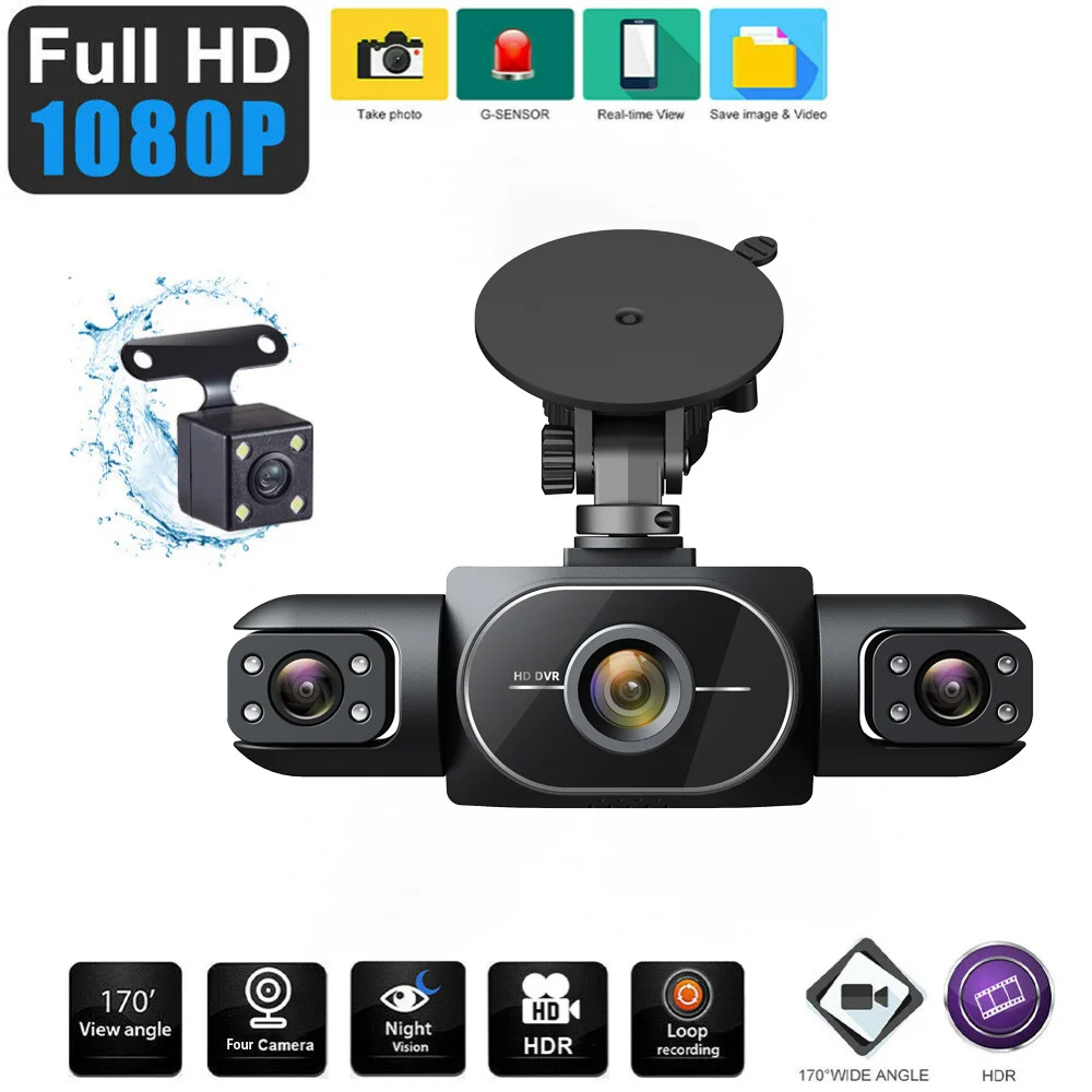 Dash Cam 4Channel 3…