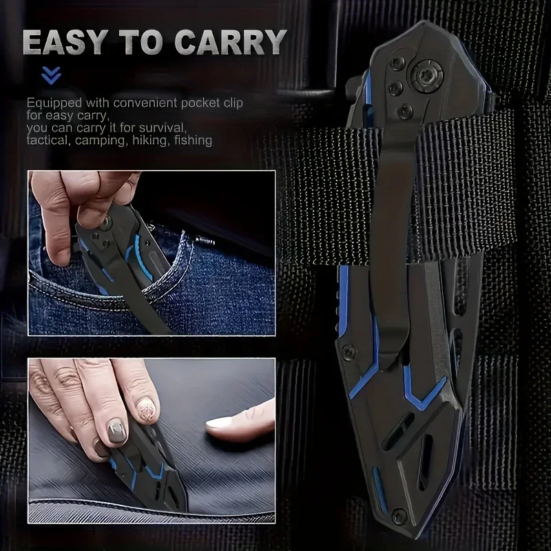High Hardness Folding Survival Knife 2