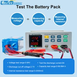 36v48v60v72v Lithium Battery pack capacity tester/Lipo/Lifepo4 battery load test /battery aging/voltage testing measure