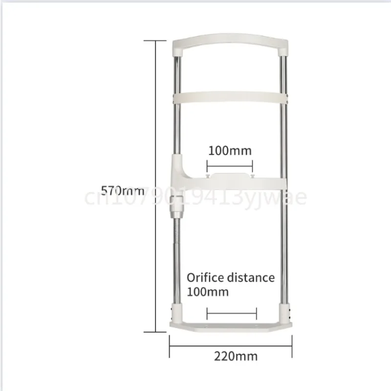 Optical Instrument Chin Rest Forehead Bracket Set for Slit Lamp and Other Devices High Quality HTL