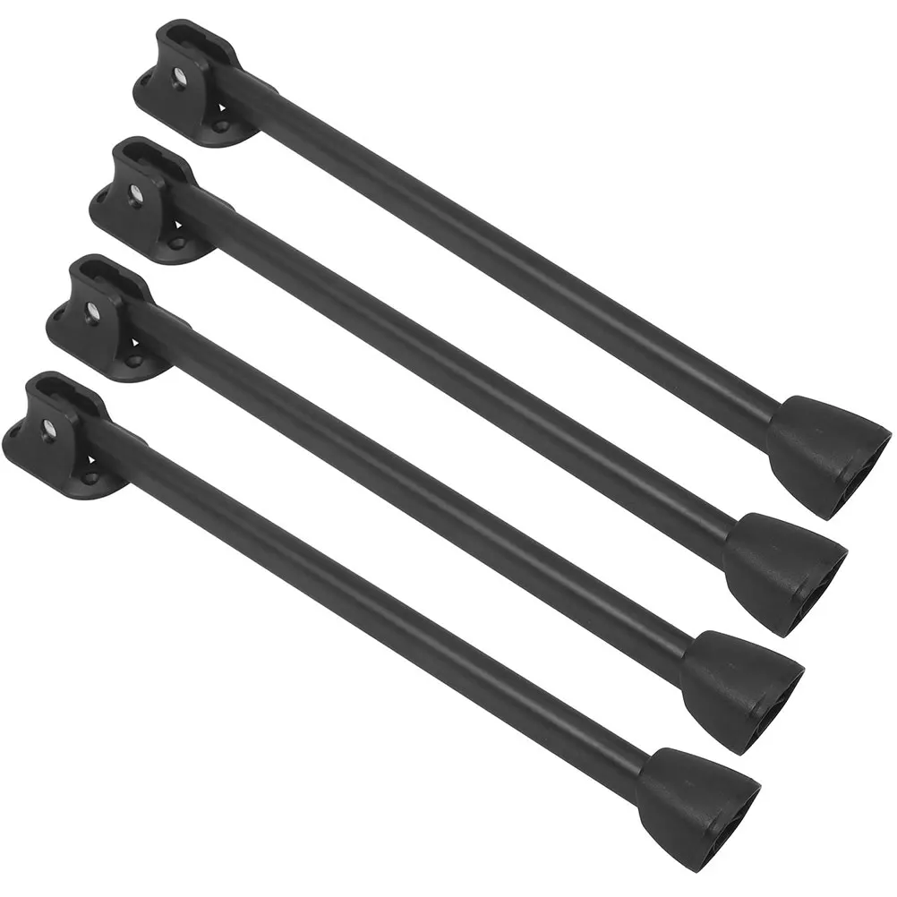 

4Pcs Heavy Duty Folding Table Legs Iron Support Strong Load Bearing Replacement for Coffee Table Furniture Cabinet