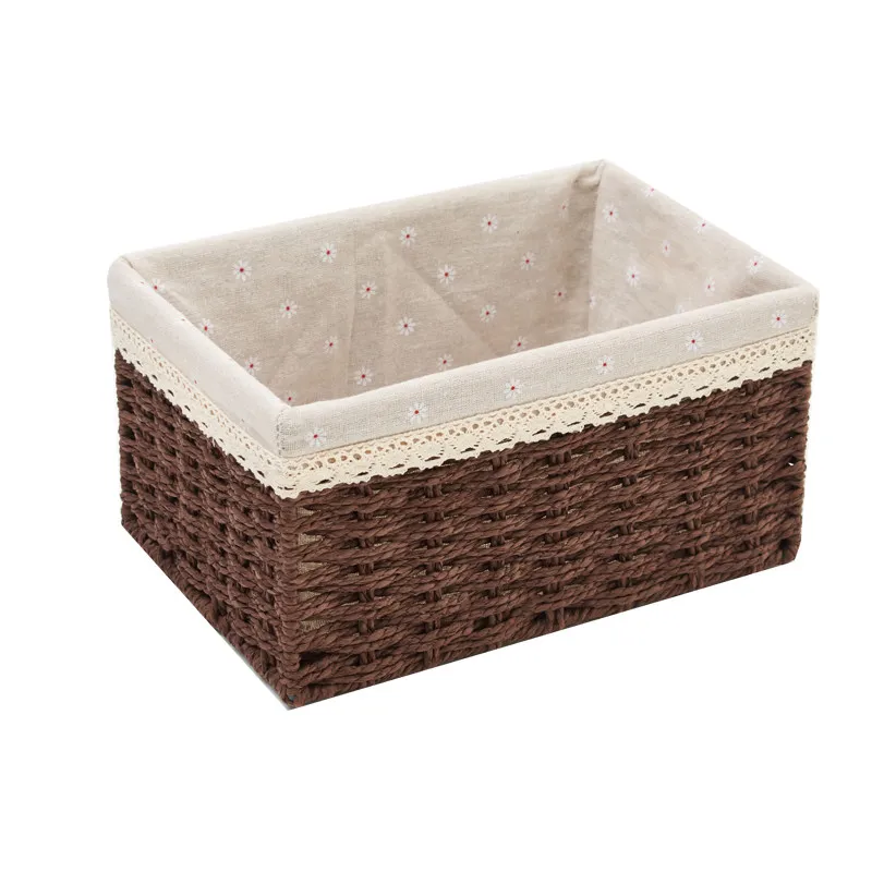 

Straw storage basket, dirty clothes basket, toy rattan storage box