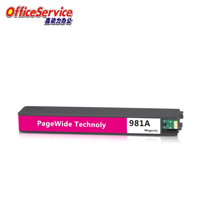 خرطوشة حبر 981 متوافقة مع HP981 981A، مناسبة للطابعة النافثة للحبر PageWide Enterprise Color 556xh 586dn 586f E58650dn E55650 #5