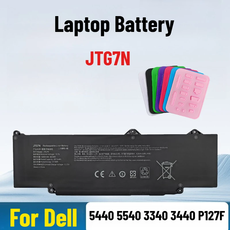 For Dell Latitude 5440 5540 3340 3440 P127F Laptop Battery JTG7N