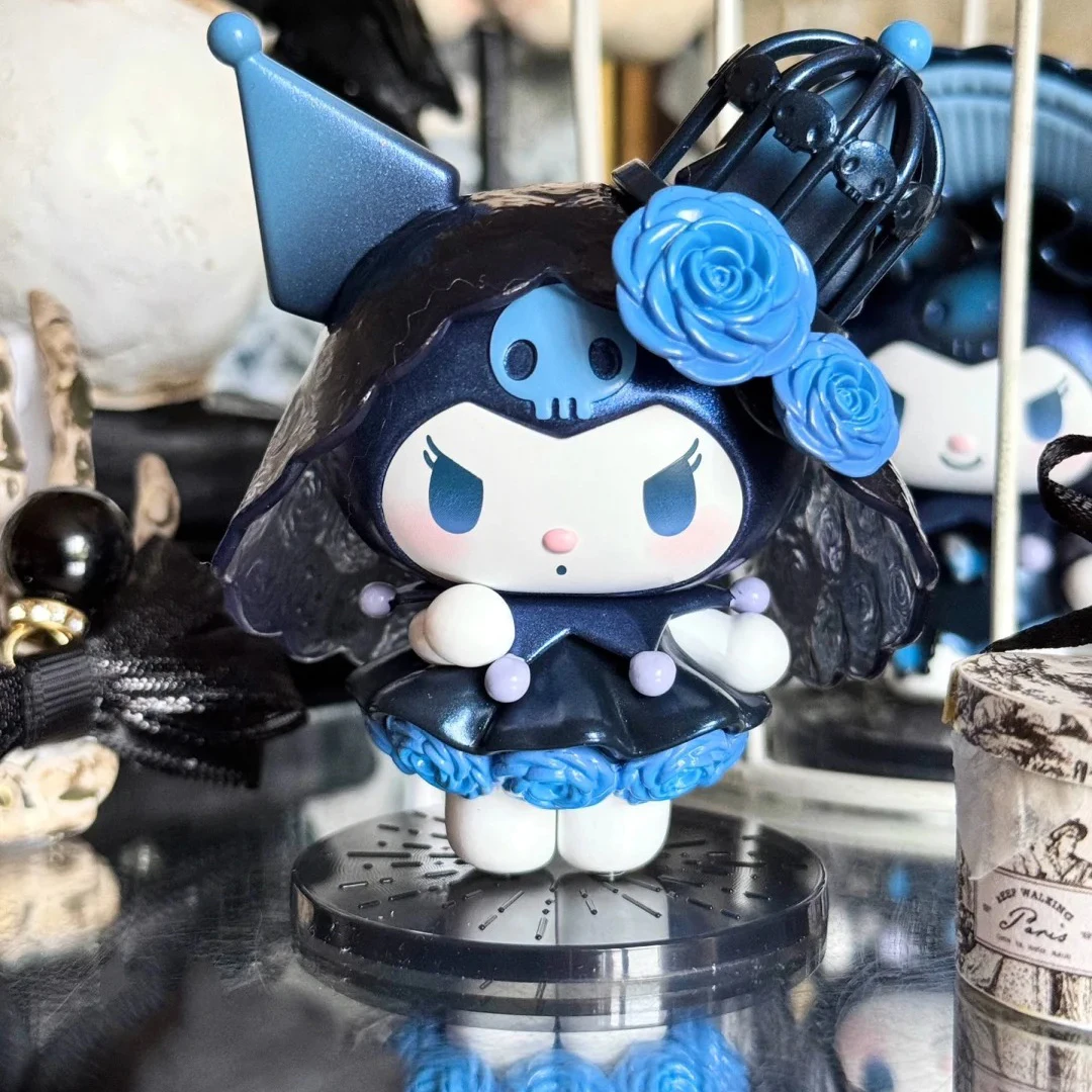 Toptoy Sanrio Witch's Grand Ceremony Kuromi Figure Blind Box Trendy Desktop Decorations Collectible Toy for Girls Surprise Gift