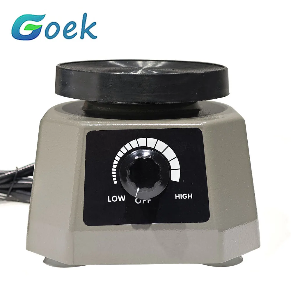 Dental Plaster Vibrator 4'' Round Gypsum Variable Intensity Shaker Oscillator 100W Lab Equipment Adjustable Speed