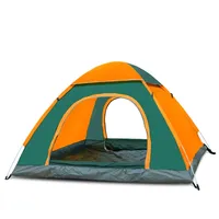 Tent Outdoor 3-4 Person Fully Auto matic Camping Folding Tent Be ach Simple Quick Open Double Camping Equipment