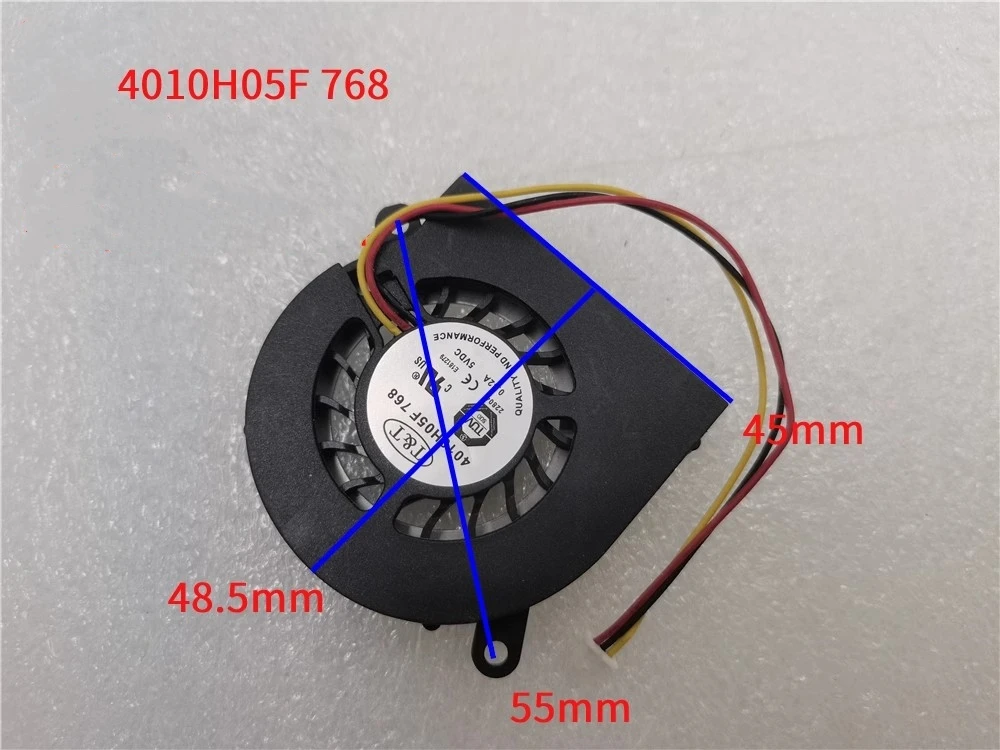 Free shipping, brand new original 4010H05F 768 5V 0.42A 4CM laptop graphics card cooling fan
