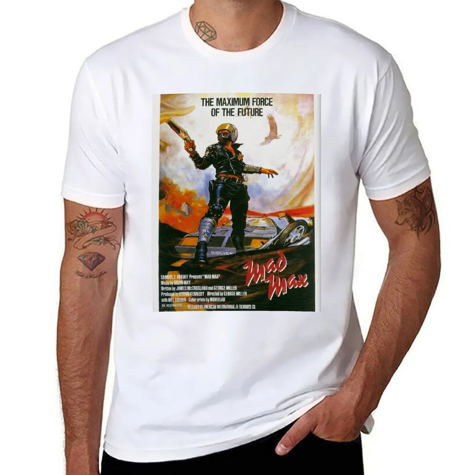 

Mad Max Original vintage T-Shirt man t shirt graphic printed t shirts for man T-Shirt