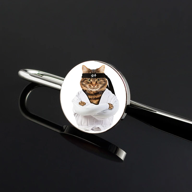 Cat Bookmark Metal Custom Marks Free box and Indicators of Custom Islamic Books gift