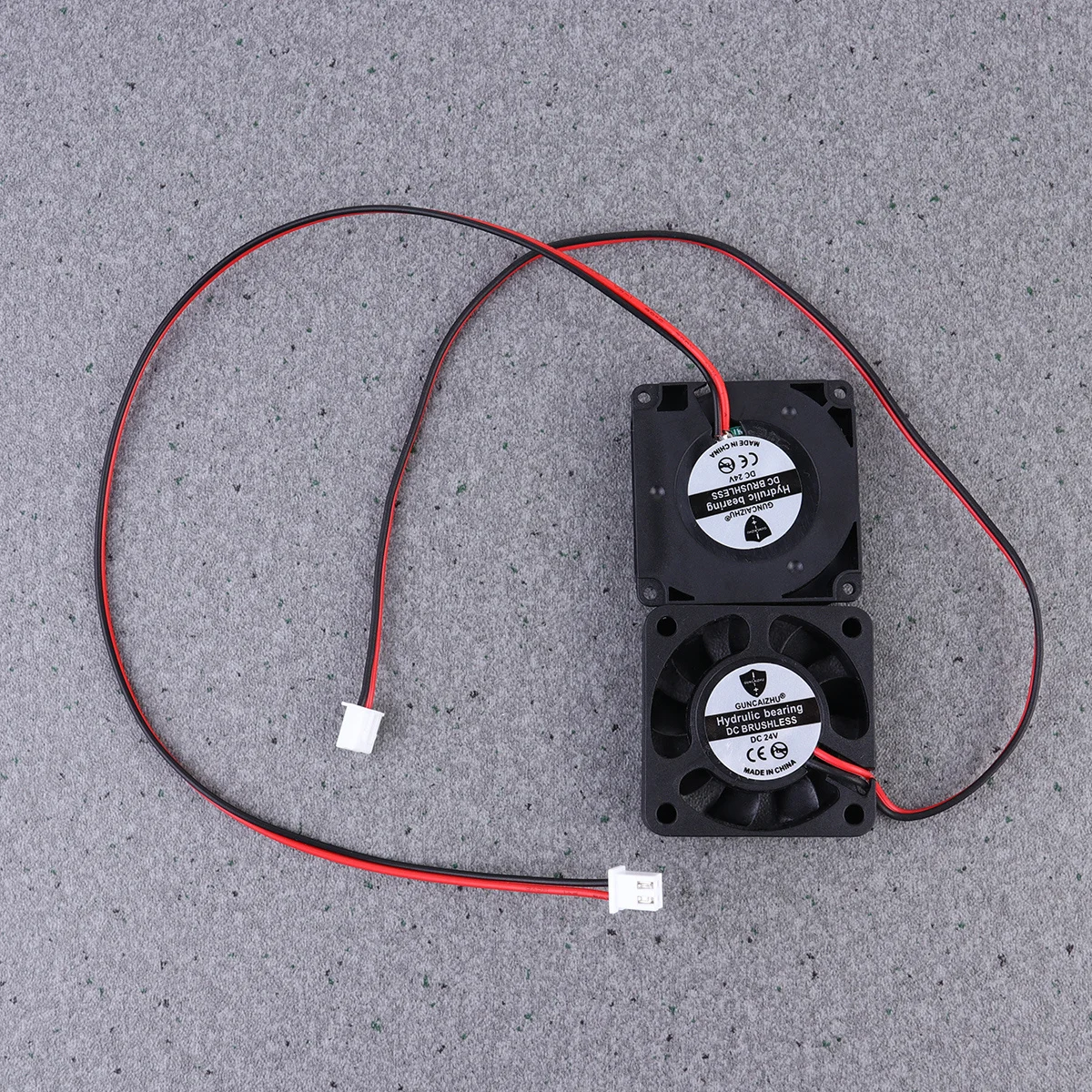 

2Pcs 24V Hydraulic Bearing Radial Fan Air Blower High Airflow Low Noise Cooling Fan 4010 High Revolution Dissipation