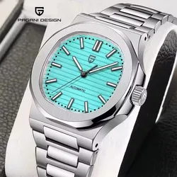 PAGANI DESIGN 2025 New Watches mens Luxury Seagull ST6 Mechanical Mens Automatic Watches Sapphire Stainless Steel Waterproof