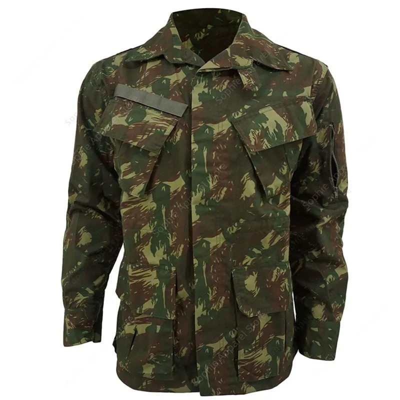 

Men's Brazilian Lizard Camo Tactical Uniform Set BDU Combat Suit Outdoor Airsoft Militar Camouflage Gear Jacket Pants