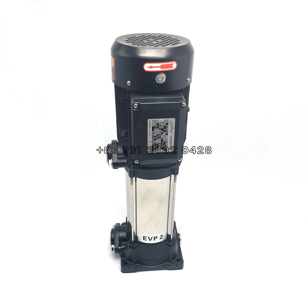 EVP2-8 380V 1.5KW water treatment vertical multi-stage centrifugal pump reverse osmosis high-pressure pump booster pump