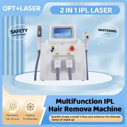 2024 New multifunctional+E-light+IPL OPT super hair removal ND-YAG laser machine permanent hair removal tattoo beauty machine