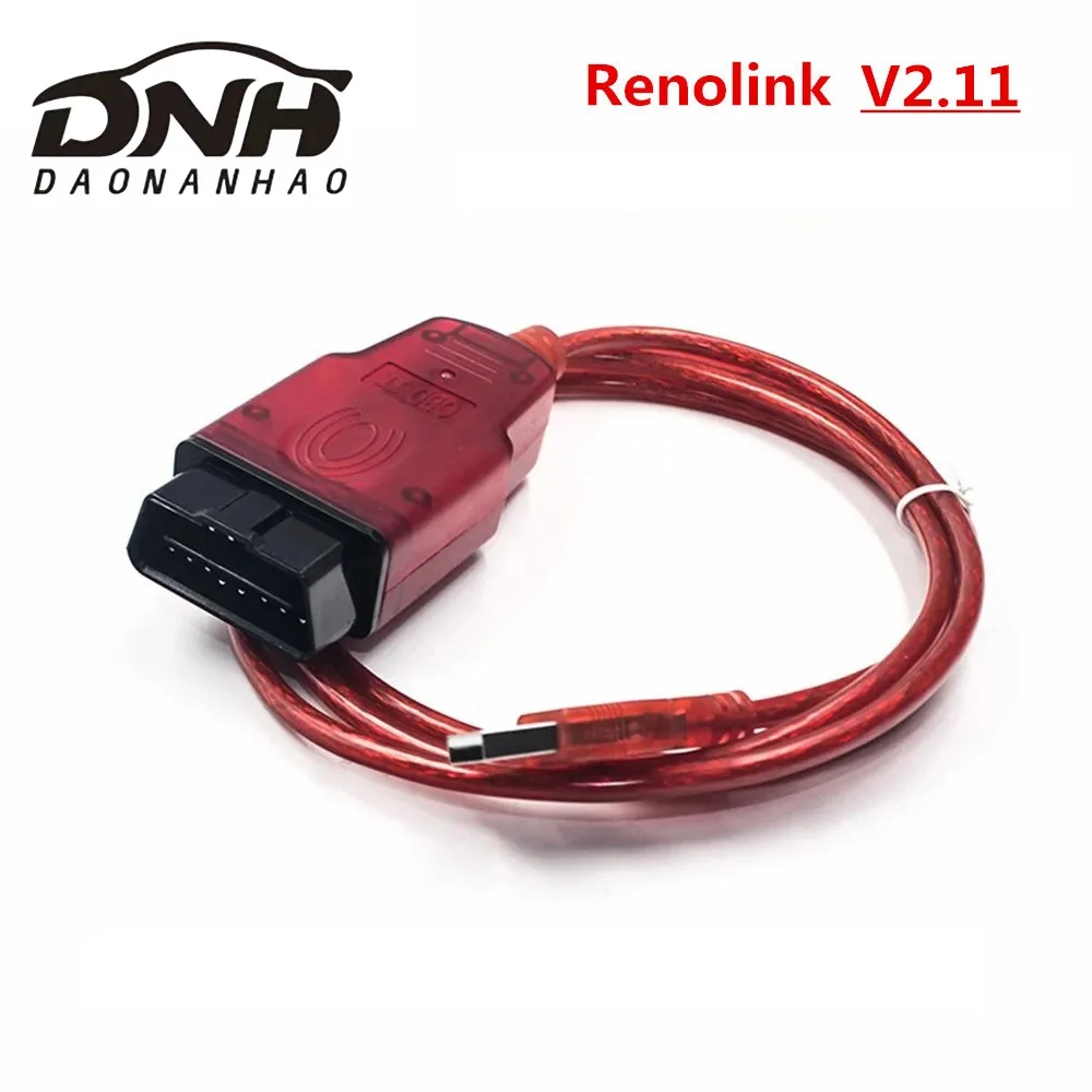 2026 Renolink V2.11 OBD2 V1.99 Scanner for Renault Dacia - ECU Programming Key Coding Airbag Reset Diagnostic Tool
