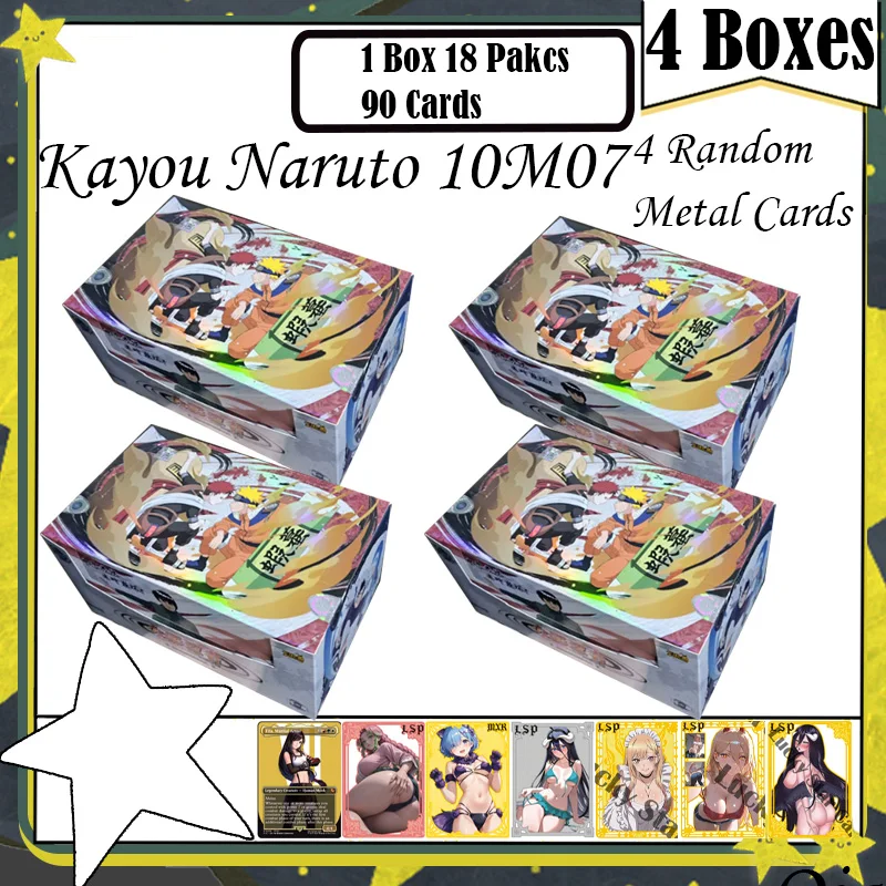 

Kayou Naruto Card Kayou Naruto 10M07 Naruto Box TCG Ninja Era Booster Box Rare Anime Collection Cards Kids Toys Gift