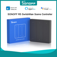 SONOFF R5 SwitchMan Scene Controller EWeLink-Remote Scene Control Multi Trigger Ways Two-way Control Free-wiring Stick-on Switch