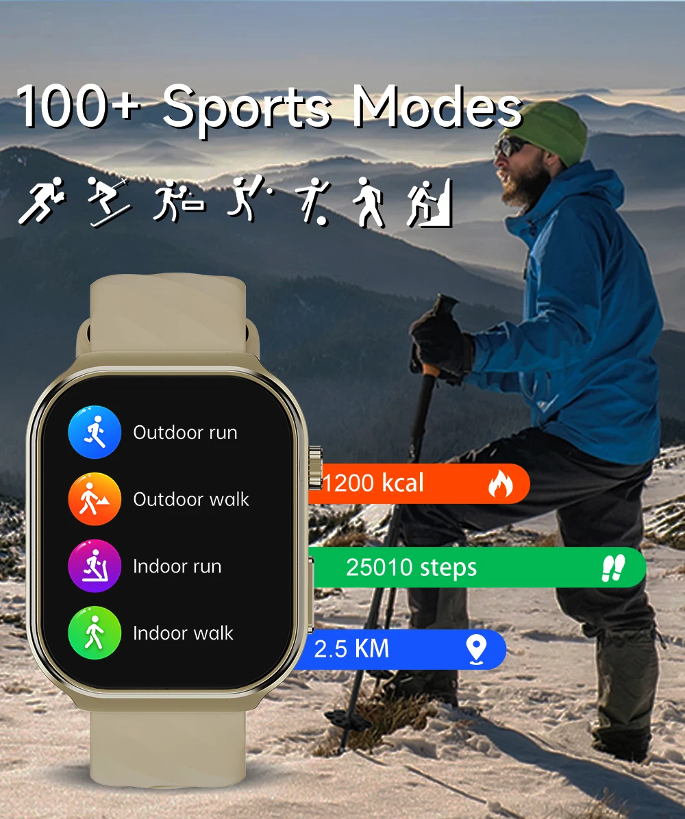 2024 Outdoor Sports Smart Watch 2.1\