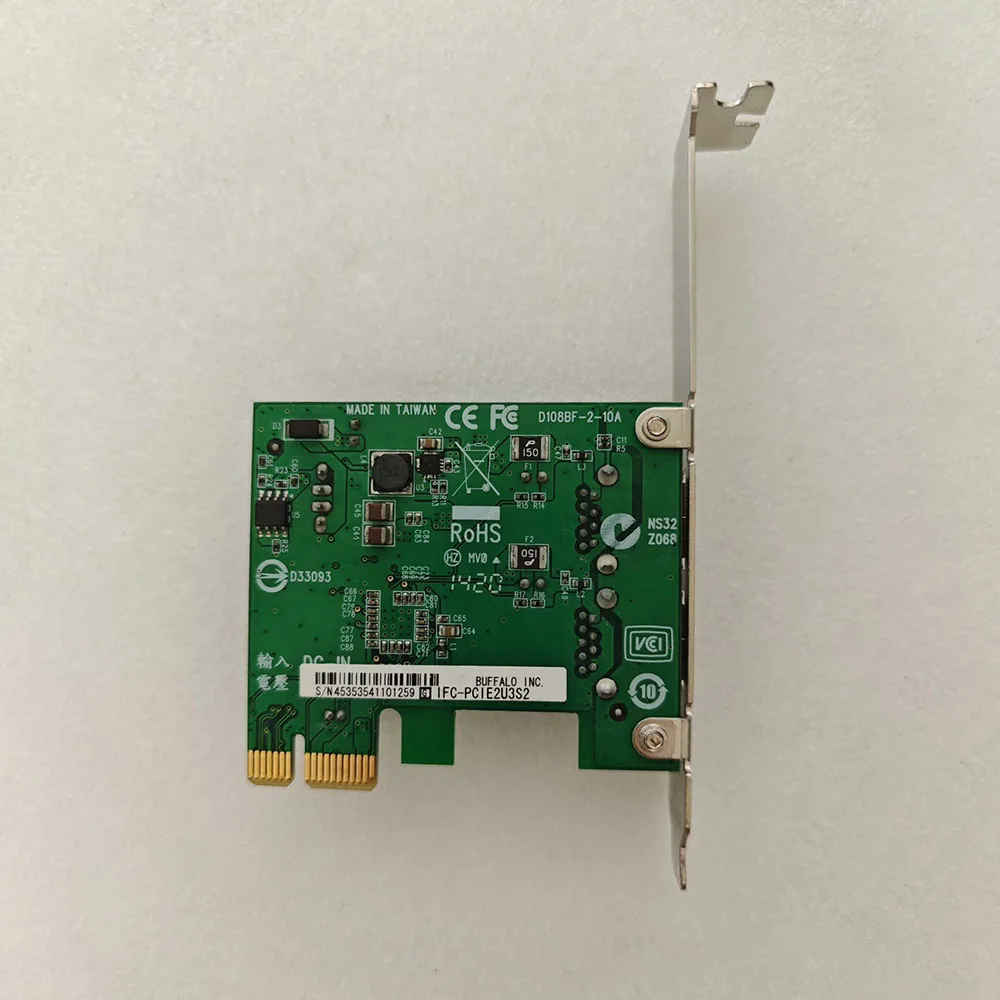 

highly reliable Dual port USB 3.0 adapter card IFC-PCIE2U3S2 D108BF-2-10A