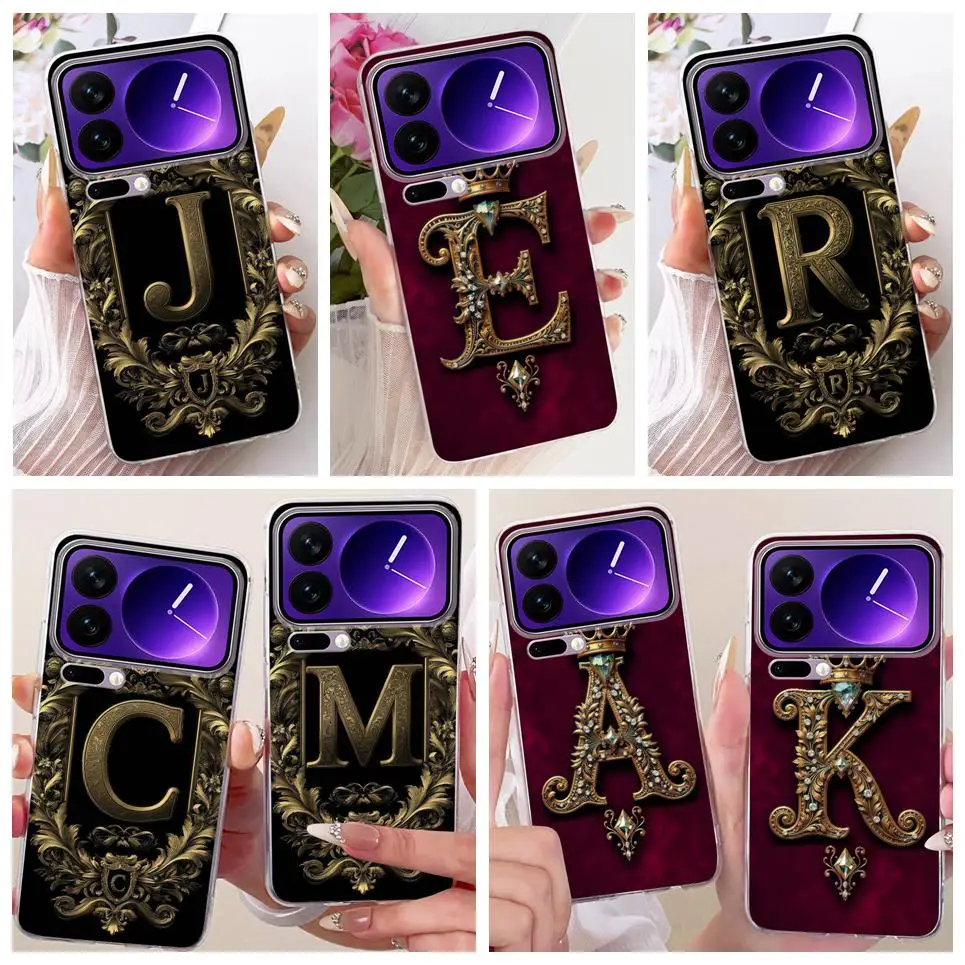 ل Xiaomi 17 برو ماكس Mi17 17Pro الغطاء الخلفي شفاف سليم لينة بولي يوريثان سيليكون جراب هاتف أسود أحمر إلكتروني نمط الغلاف #1