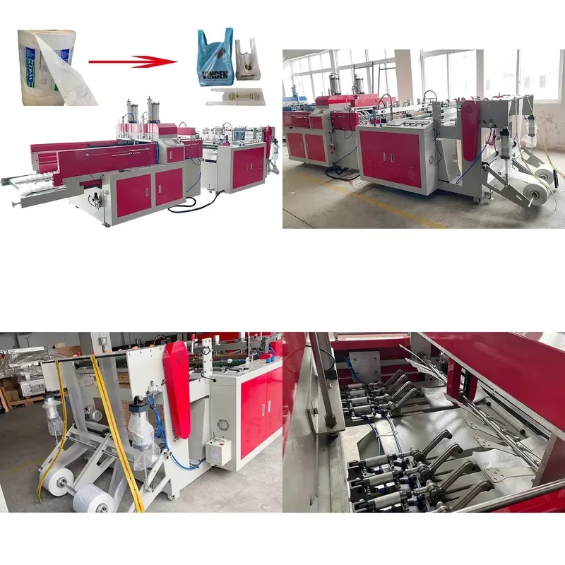 2026 CE Full Automatic Plastic Bag Machine Making High Speed Plastic Bags Manufacturing Machine