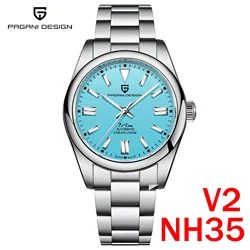 2024 PAGANI DESIGN Men Automatic Mechanical Watch Sapphire Glass Clock luxury watch Wriswatch reloj hombre PD1690 V2