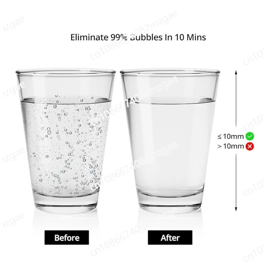 آلة إزالة فقاعات الراتنج من الجيل الثاني مع مكنسة كهربائية 95 كيلو باسكال، نظام إزالة الهواء الاحترافي للقضاء على الفقاعات #4