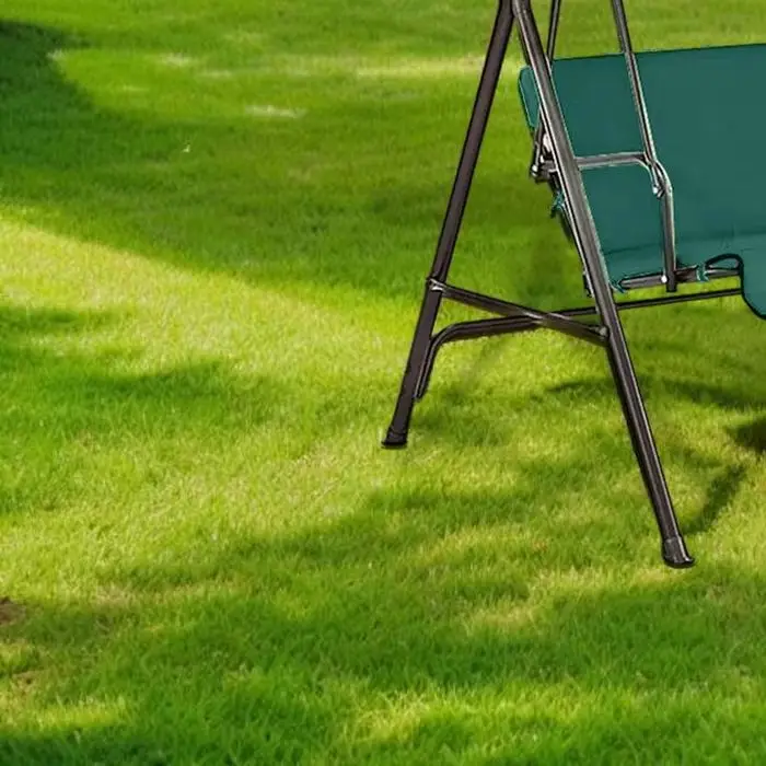 

Garden Swing Replacement Canopy Cover Set for 3 Pedestal Chairs Designed for Weather Resistance and Easy Installation