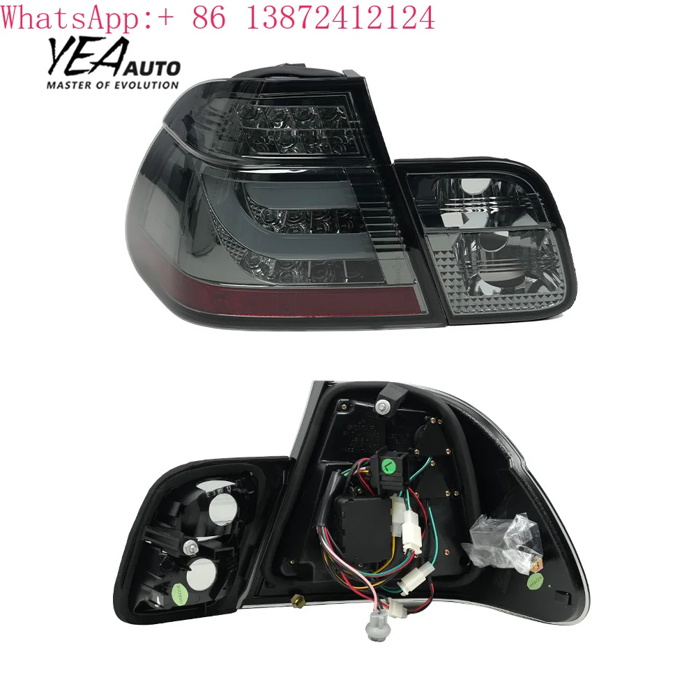 

LED Taillight for BMW 3 Series 4 Door 318i 325 E46 LCI Sedan 2002 - 2004 Tail Lights E46 Rear Lights