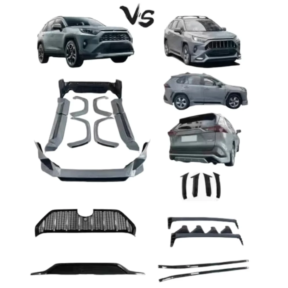 Body Kit for TOYOTA RAV4 TRD 2019 2020 2021 2022 2023 2024 Aluminum Alloy Car Body Kit with Easy Installation
