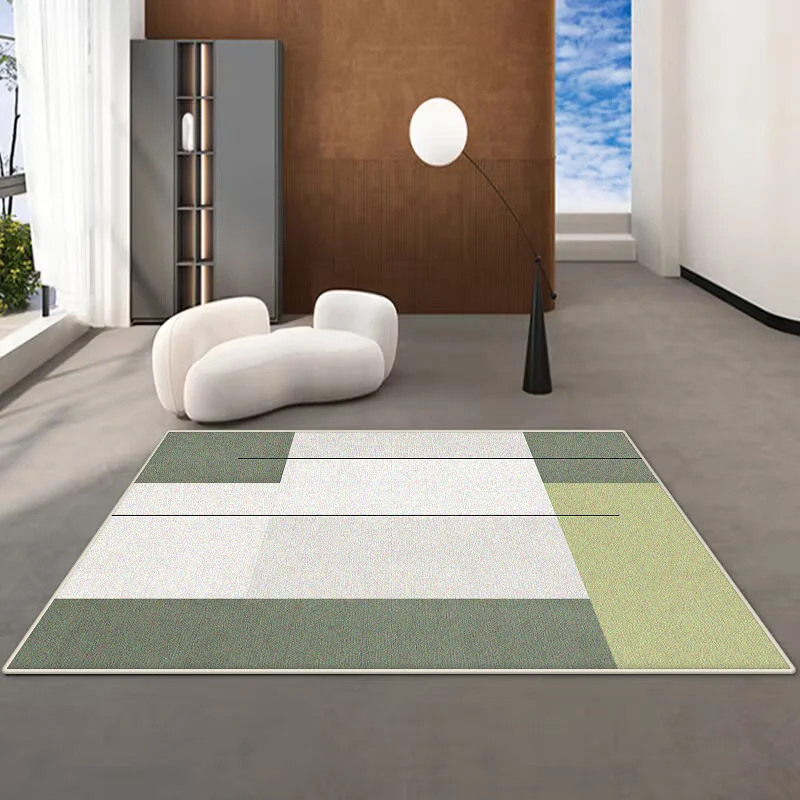 Modern Simple Style Room Decoration Aesthetic Bedroom Carpet Soft Non-slip Big Size Living Room Rug Easy Clean Entrance Door Mat