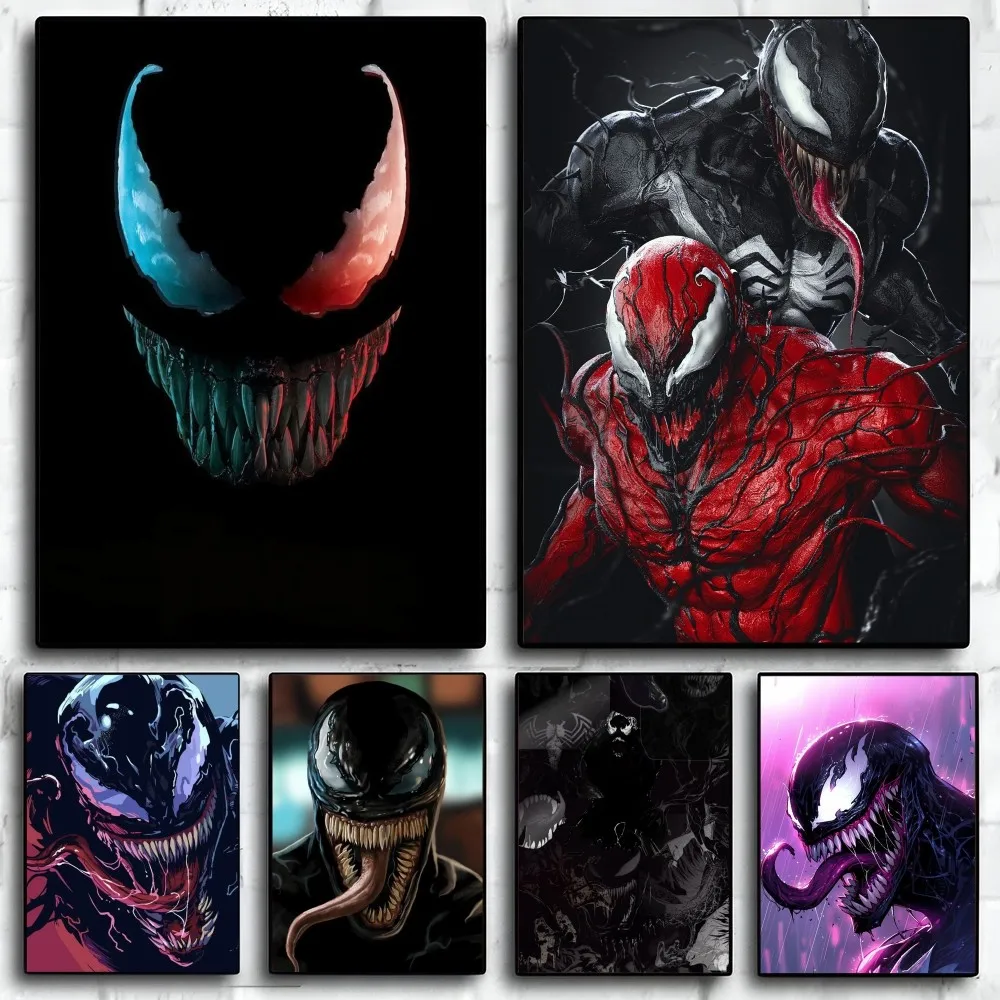 

Anime V-venom Poster Paper Print Home Living Room Bedroom Entrance Bar Restaurant Cafe Art Painting Decoration