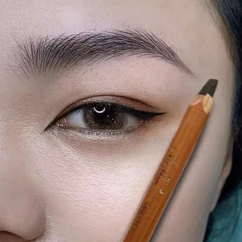 1 Art Show Eyebrow Pencil Shezi Professional Eye Makeup Artist Waterproof Wild Eyebrow Pencil Line Design Root and Branch