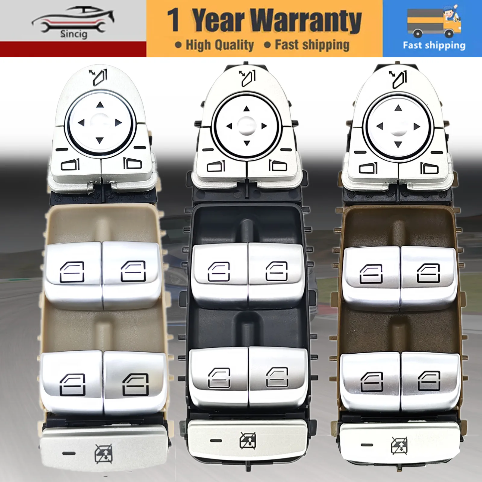 

Кнопка главного управления окном для Benz C Class W205 S205 X253 C200 C300 C350 C63 AMG 2059056811 a2059056811 2059051513