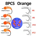 8pcs Orange