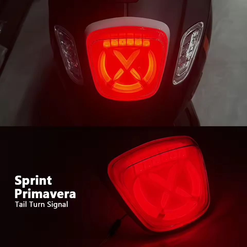 

Motorcycle Accessories Taillights Rear Tail Light Brake Blinker Stop Brake Lamp For Vespa Sprint150 Primavera Sprint 150