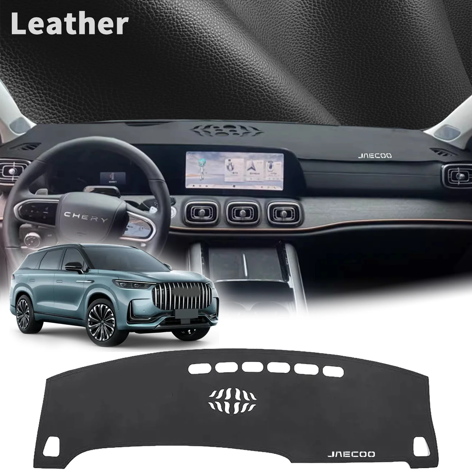 DashMat for CHERY Jaecoo J8 8 2023 2024 2025 2026 S9 Car Dashmat Dashboard Cover Pad Sunshade Protective Carpet Accessories