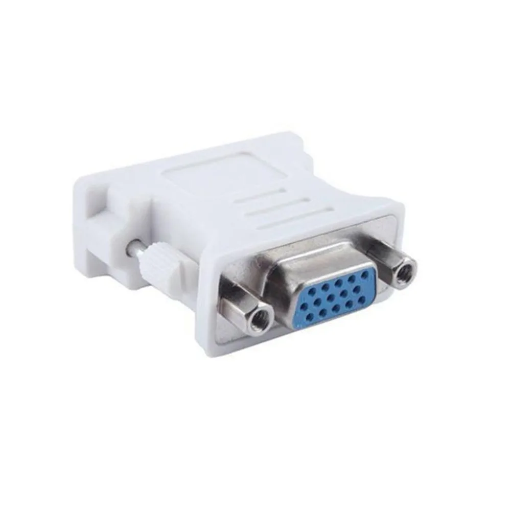 

DVI 24+5 Pin Male to VGA Female 1080P Converter Adapter DVI (24+5) to VGA Adapter Converter for HDTV Monitor Computer PC Laptop