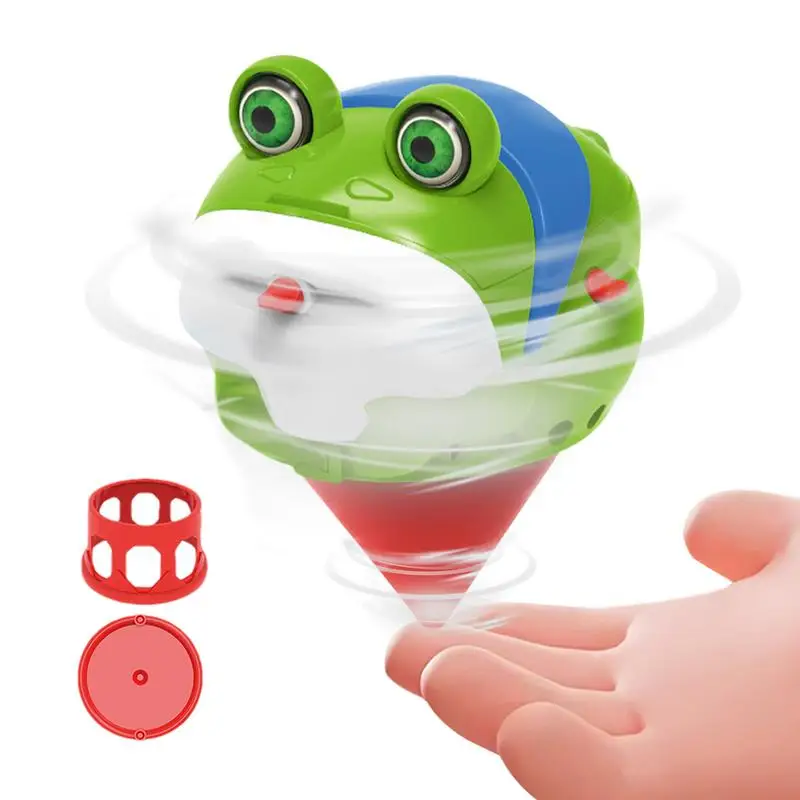 Tightrope Unicycle Toy Walker Balance Gyroscope Interesting Anti-Gravity Cute Balanced Frog Fidget Spinner Toy For Kids Adults