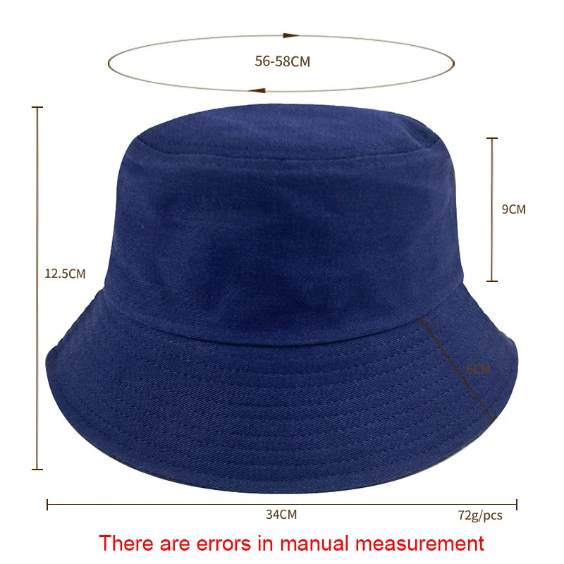 Individuelles Logo Stickerei Eimer Hut Unisex Bob Caps Hip Hop Gorros Männer Frauen Sommer Panama Kappe Strand Sonne Angeln Boonie hut – Detail 5