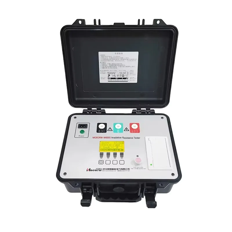 Factory Hot Sale Portable 5kv High Voltage IR Tester Electronic Insulation Resistance Electrical With 1 Year Warranty