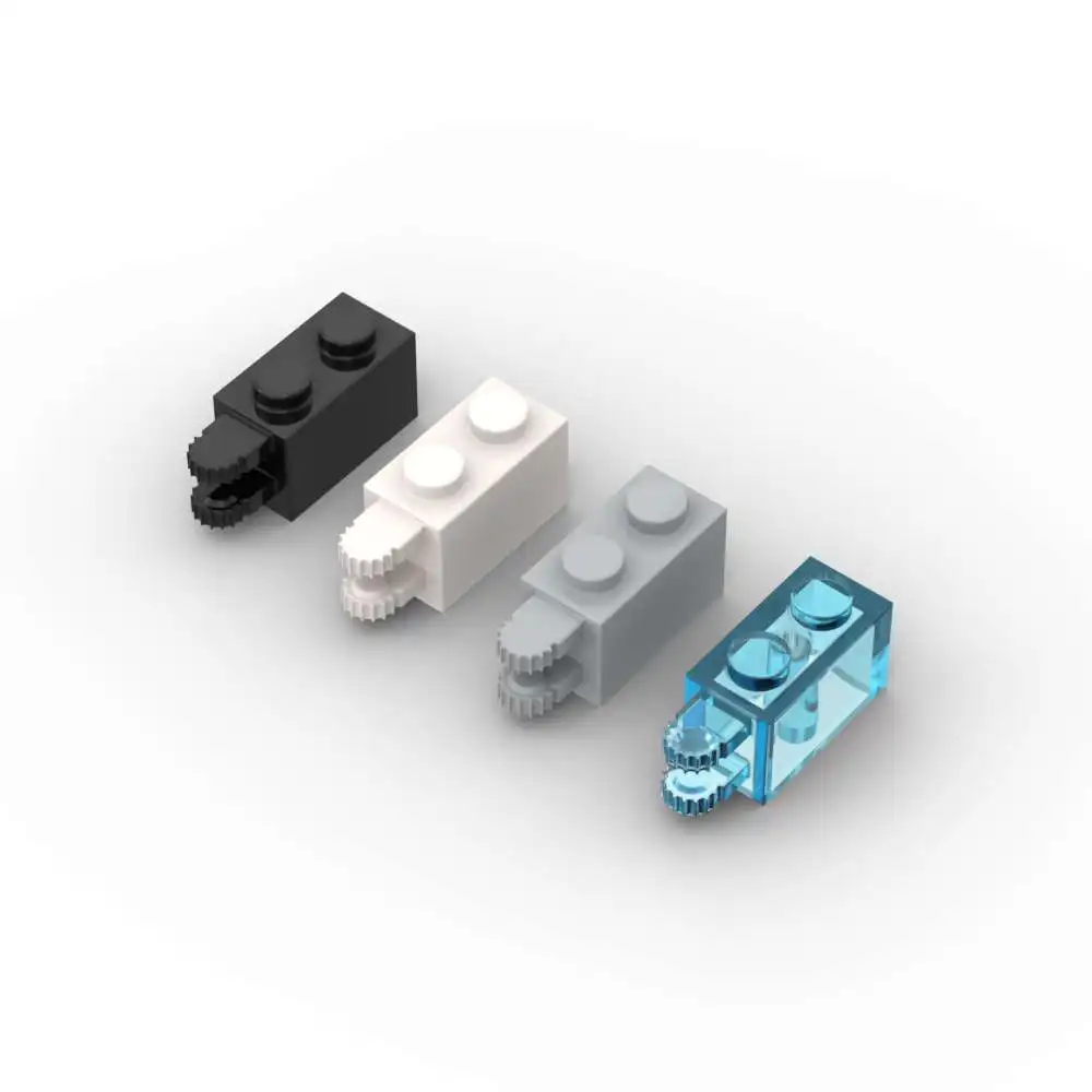 

MOC 10PCS 30540 Hinge 1x2 Locking Building Blocks Kit With 2 Fingers Horizontal End Brick Particle Assemble Toys Birthday Gift