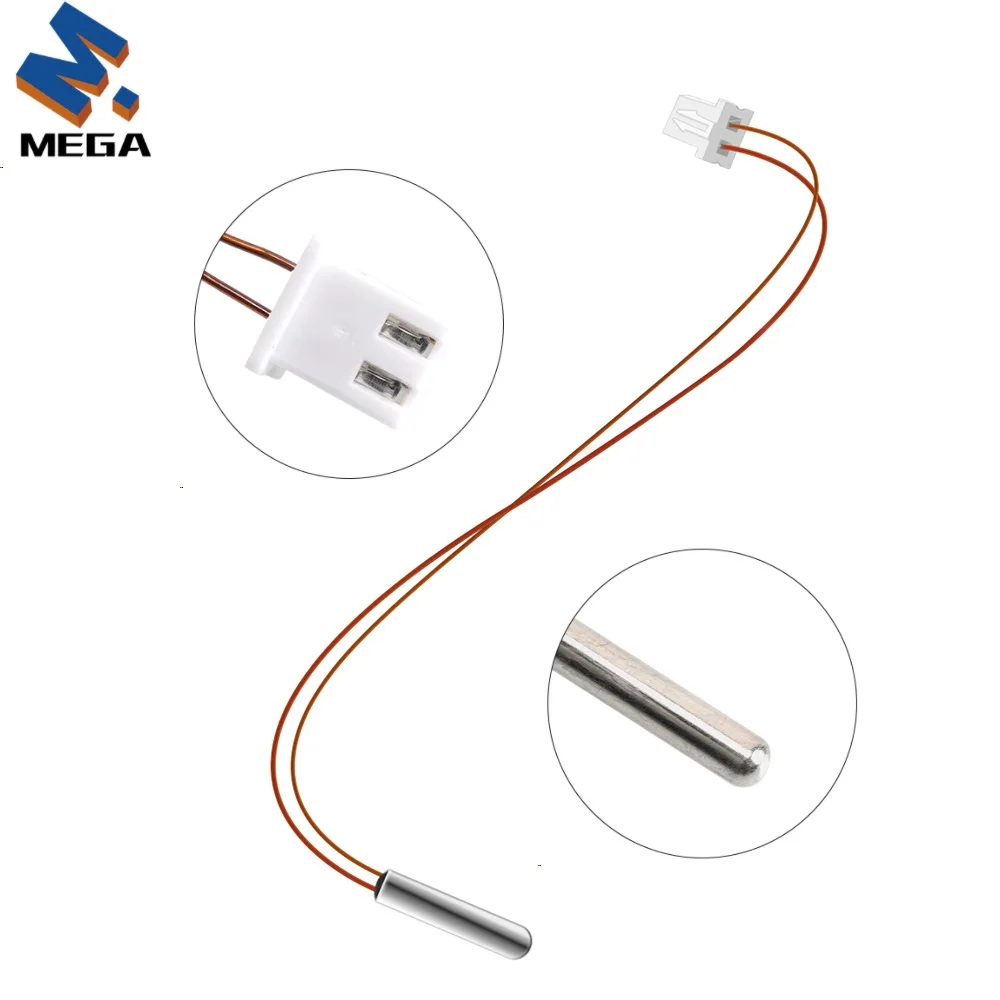 Sensor de alta temperatura para coche, NTC3950 termistor de 100K, con cable de 3x15mm, para Voron CR6 SE dragon dragonfly mosquito