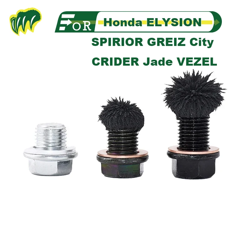 

For Honda ELYSION SPIRIOR GREIZ City CRIDER Jade VEZEL Engine Oil Drain Plug Sump Drain Nut Oil Drain Bolt