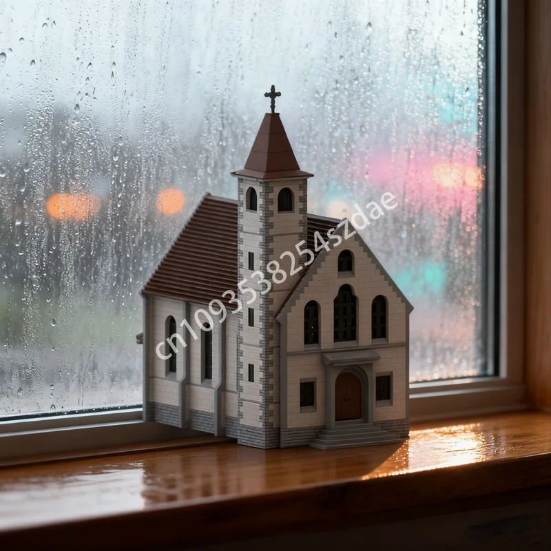 

7517 шт. MOC церковная модульная модель строительные блоки архитектура сборка DIY игрушки творческая идея рождественские подарки дети день рождения