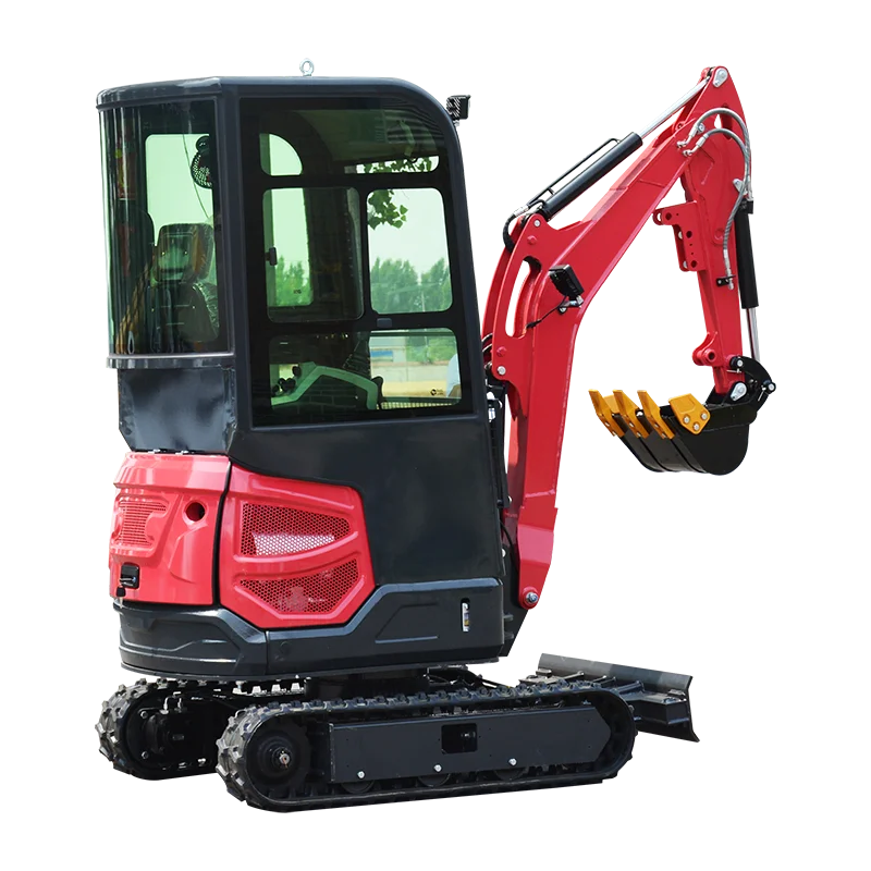 

Multi functional machine 1.8 ton small excavator is very suitable for agricultural excavation and material transportation