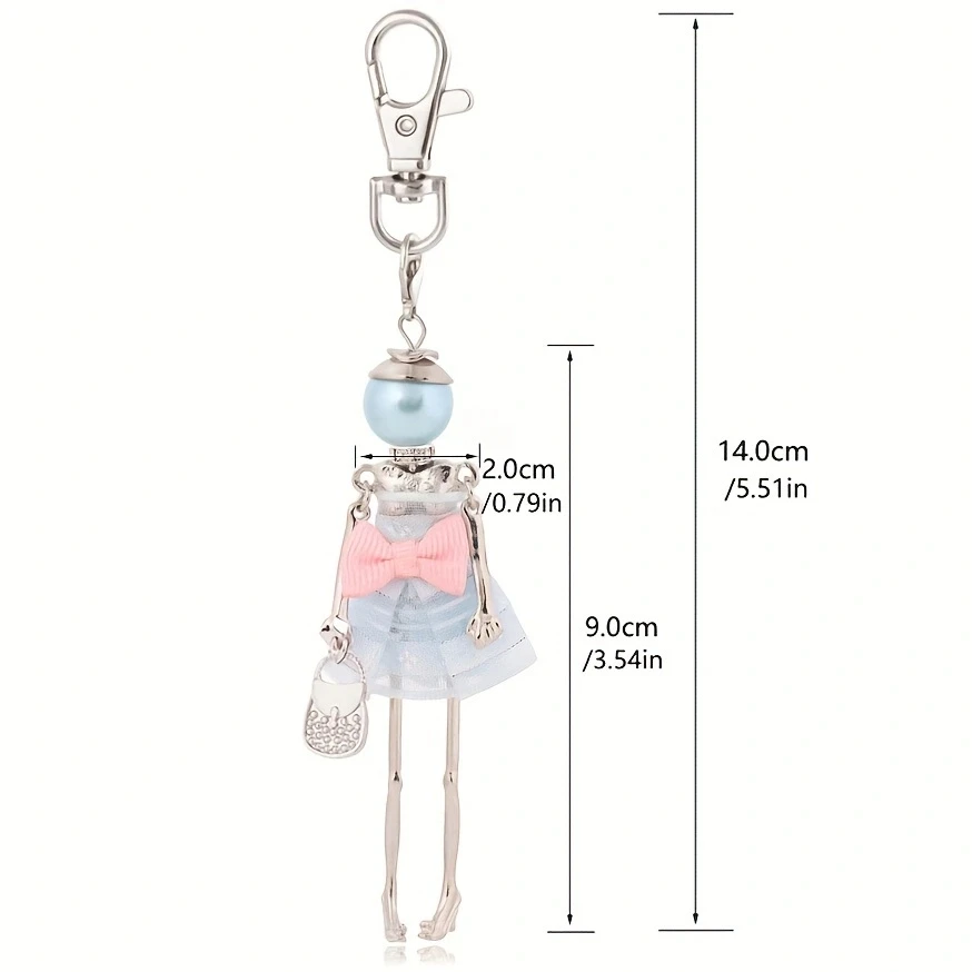 Cute Keychain For Women Trendy Bag Pendant Car Charms Gifts Jewelry Christmas Wholesale